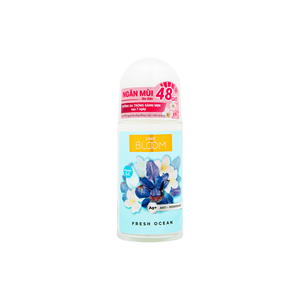 Desodorante Roll-On CINDY BLOOM Fresh Ocean 50ml, Larga Duración, Protección Contra Olores con Iones de Plata, Antibacterial, Antimanchas, Venta al Por Mayor - Product Image 1