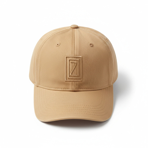 Chino Cotton Twill 6 Panel Baseball <b>Caps</b> Custom Woven Label Low Profile Dad <b>Hats</b> Casual Soft Unstructured <b>Cap</b> - Product Image 1
