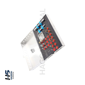 Kit de forets dentaires en acier inoxydable avec bloc de rangement gratuit, ensemble de forets pour implants, scie manuelle, ensemble d'instruments passivés à la rouille, CE - Product Image 2