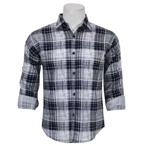 Chemises OEM à manches longues pour hommes, chemises décontractées à la mode, 100% coton, conception personnalisée de qualité supérieure, meilleures ventes, bon marché - Product Image 1