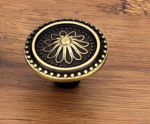Vintage Brass Cabinet Knob for Wardrobe Cupboard <b>Kitchen</b> Drawer <b>Decorative</b> Pull Handle - Product Image 6