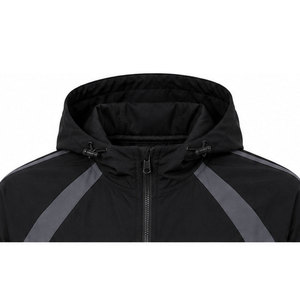 Ensemble veste coupe-vent et pantalon personnalisé, confectionné en polyester haute performance avec revêtement hydrofuge - Product Image 3