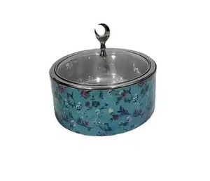 Plat à chafing de luxe en acier inoxydable de style arabe avec support métallique décoratif, chauffe-plats pour buffet, idéal pour la restauration hôtelière - Product Image 2