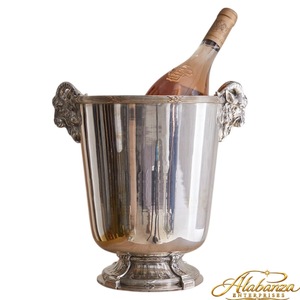 Seau à glace de luxe en métal pour refroidisseur à vin 3L, en acier inoxydable avec LED, portable, pour fêtes, bars, hôtels, restaurants, mariages, logo personnalisé - Product Image 2