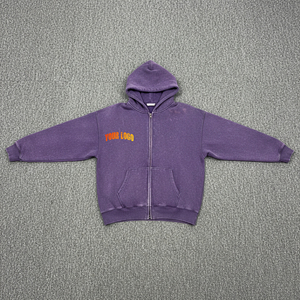 Sudadera con capucha para mujer, estilo urbano de invierno, personalizada, con hombros caídos, antipilling, logo estampado en relieve, transpirable, 100% algodón - Product Image 4