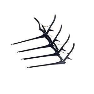 Poinçons à os Kerrison manuels en acier inoxydable de haute qualité, détachables, revêtement noir, lot de 4 pièces, pour neurochirurgie et chirurgie orthopédique - Product Image 2
