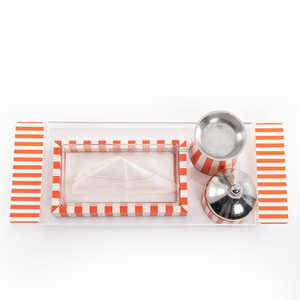 Juego de quemador Bakhoor con incrustaciones de resina eterna con tarro de almacenamiento acrílico, diseño indio hecho a mano para Eid y uso ceremonial Islámico - Product Image 2