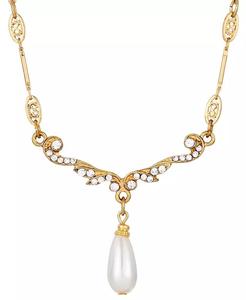 Collana di perle finte e cristalli |   2028 - Product Image 2