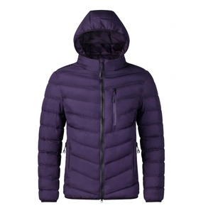   Chaqueta acolchada con capucha, ropa de abrigo para invierno, con cremallera completa, abrigo cálido para invierno, resistente al agua, para hombre - Product Image 1