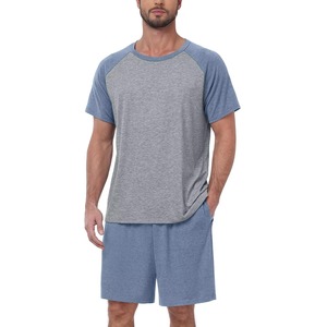 Conjuntos de Camisetas para Hombre Más Vendidos, 100% Algodón, Cintura Alta Elástica, Secado Rápido, Transpirables, Ecológicos, Estilo Casual - Product Image 5