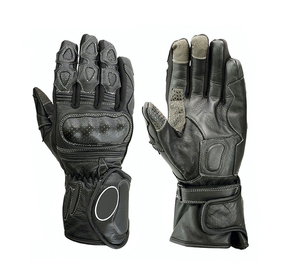 Gants de moto avancés conçus pour une protection supérieure, une flexibilité et une forte adhérence au guidon par tous les temps. - Product Image 4