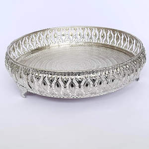 Ensemble de 4 plateaux en argent allemand - Product Image 3