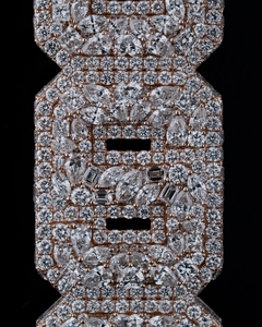 ZAWO HOUSE - Colgante con Nombre Personalizado, Plata de Ley 925, Chapado en Oro, con Moissanita, Joyería Hip Hop de Lujo con Certificación IGI - Product Image 6
