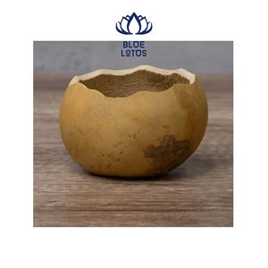 Bol en calebasse fait main, écologique, pour service alimentaire et décoration rustique – Vente en gros - Product Image 1