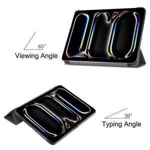 Funda de Cuero con Soporte Tríptico M4 para iPad Pro 11 Pulgadas 5.ª Generación 2024, Fundas y Cubiertas para Tablets - Product Image 3