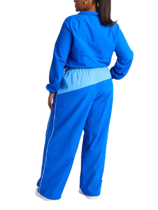 Ensemble de survêtements de sport OEM de haute qualité pour femmes, coupe-vent, léger, en nylon imprimé, couleur unie - Product Image 2