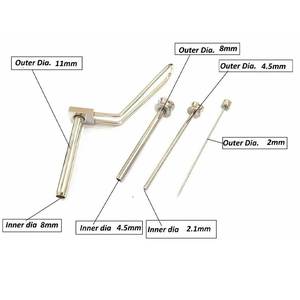 Ensemble de trocares canulés orthopédiques en acier inoxydable, instruments chirurgicaux pour la fixation osseuse, kit d'outils de chirurgie traumatique SURGINEXA - Product Image 2
