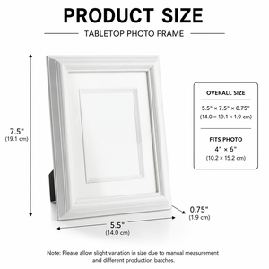 Modern Wooden Photo Frame with Back Stand Support for Home <b>Office</b> Hotel Living Room Bedroom Outdoor Decorations - Product Image 2