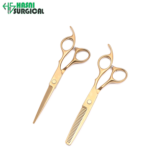 Proveedor de Instrumentos Quirúrgicos para Importadores, Juego de Tijeras para Cortar y Entresacar Cabello de Barbería - Product Image 3