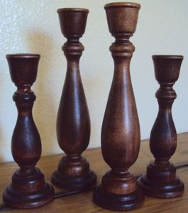 Carved Wooden <b>Candle</b> Holder for Home Elegant Wooden Pillar <b>Candle</b> Holder Custom Wooden <b>Candle</b> Holder Gift Item - Product Image 2