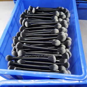 <span class=keywords><strong>Pennello</strong></span> nero doppio Duo End trucco <span class=keywords><strong>per</strong></span> fondotinta tampone in polvere evidenziazione doppio angolo di contorno <span class=keywords><strong>pennello</strong></span> fiamma Blush - Product Image 6