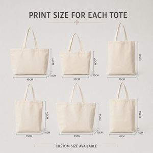 Aiyi Custom Heavy Duty Large Capacity Letter <b>Medium</b> <b>Size</b> Shoulder Hand Length Handle Split Canvas Cotton Tote <b>Bag</b> Advertising - Product Image 4