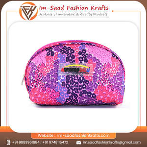 Bolsa de Maquillaje con Estampado Floral, Bolsa Organizadora de Artículos de Aseo con Cierre, Estuche de Viaje de Nailon para Mujer, Accesorios de Almacenamiento de Belleza - Product Image 6