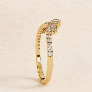 Wholesale Lab Created Diamond 10K 14K 18K Gold Diamond Minimalist <b>Ring</b> Classic Engagement <b>Ring</b> for Women IGI Certificate - Product Image 5