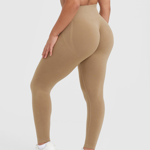 Vêtements pour femmes, vêtements décontractés, prix bas, legging taille haute, vente chaude, dernier style, leggings pour femmes, faible MOQ, personnalisables - Product Image 2