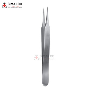 Forceps de type bijoutier Fig. 4 instruments chirurgicaux réutilisables en acier inoxydable de précision de 11,5 cm - Product Image 1