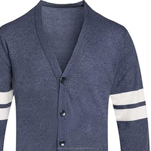 Vente en gros de cardigan en tricot brodé décontractés personnalisés pour unisexe - Product Image 6