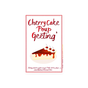 Carte de vœux pop-up Gâteau aux cerises - Product Image 2