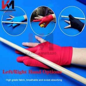 Gants de billard en gros, fabriqués en usine, respirants, avec paume antidérapante et ajustement flexible, service de personnalisation du logo OEM - Product Image 5