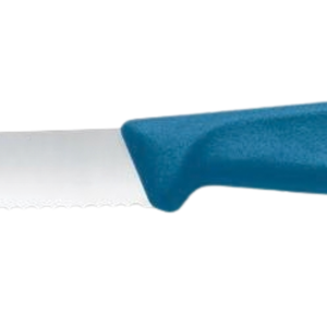 Couteaux de cuisine à manche bleu, en acier inoxydable, lame tranchante, couteaux utilitaires professionnels pour la viande, les fruits, les légumes, la découpe des aliments - Product Image 4