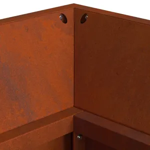 Brasero Vertical de Acero Inoxidable con Diseño de Arte Tribal, Brasero para Leña Hecho a Mano para Decoración de Jardín - Product Image 2