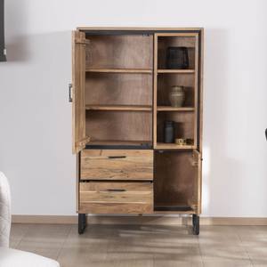 Vandana Autumn Legacy Petit buffet en bois d'acacia avec portes, niches et tiroirs, style industriel Baltik - Product Image 2