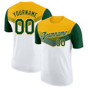 Camiseta OEM Sublimada Informal 100% Poliéster de Manga Corta, Jersey Deportivo para Equipo, Personalizable con Logotipo, Nombre y Número - Product Image 1