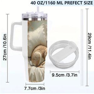 Custom Made 40oz Tumbler Stainless Steel Travel <b>Mug</b> For Graduation Gifts And Alumni Events - Product Image 4