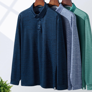 T-shirt thermique à manches longues pour homme, couche de base chaude, col rond, haut décontracté d'hiver - Product Image 5