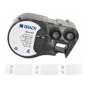 Self-Laminating Vinyl Wrap-Around <b>Cable</b> <b>Labels</b> for Brady M4/M5 Printers - Product Image 2