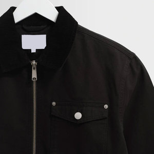 Veste coupe-vent en toile de qualité supérieure pour homme, style unique, veste en toile softshell, en vente en ligne - Product Image 6