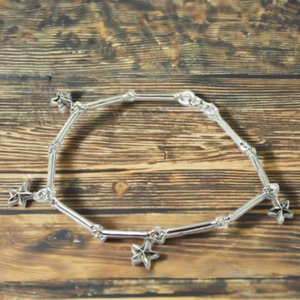 สร้อยข้อมือเงิน 925 ดาว แฮนด์เมด ออกแบบโซ่ เครื่องประดับ โรงงานขายส่งในประเทศไทย - Product Image 1