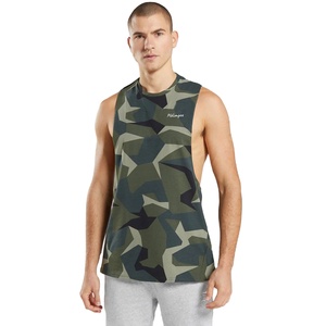 Wholesale Mens Sportswear Sleeveless Fitness Tank <b>Top</b> High Street Cotton Oem Customise Logo Tank <b>Tops</b> For Men - Product Image 2