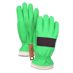 Gants de sécurité pour conducteur en cuir pleine fleur de vachette, haute performance, antistatiques, lisses, confortables, avec bracelet réglable - Product Image 4