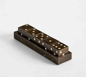 Elegant Wooden <b>Dice</b> And Dominoes Game <b>Set</b> For Gift Purpose Family Fun And Daily Use - Product Image 1
