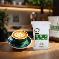 Poudre de lait de coco pour café, émulsifiant pour café instantané, poudre pour bubble tea, crème fouettée, crème non laitière E471