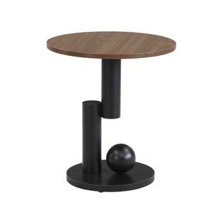 Set di 2 Tavolini da Caffè Ovali di Lusso Neri con Vano Portaoggetti per Soggiorno, Tavolino da Cocktail - Product Image 6
