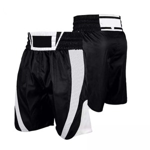 Shorts de boxe pour adultes unisexes, respirants, légers, à séchage rapide, anti-rétrécissement, en polyester, pour l'entraînement aux arts martiaux, imprimés par transfert thermique - Product Image 1