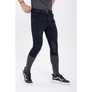 Lacivert uomo Design dettagliato equitazione Pantalon di alta qualità Binici Pantalon per i cavalieri - Product Image 3