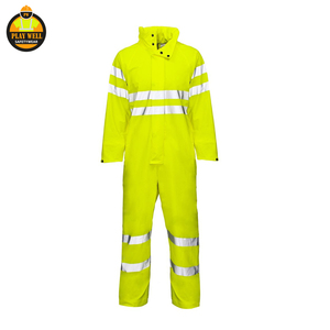 Overol Ligero de Algodón y Poliéster, Overol de Trabajo de Alta Visibilidad de la Mejor Calidad, Overol de Seguridad - Product Image 6